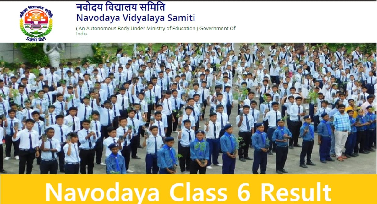 JNVST Class 6 Result